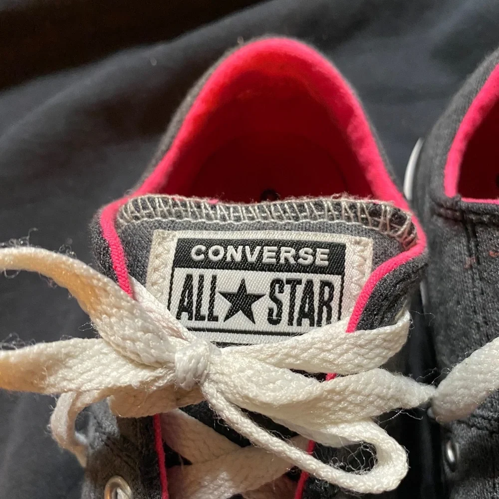 Converse All Stars pink/gray size youth 2